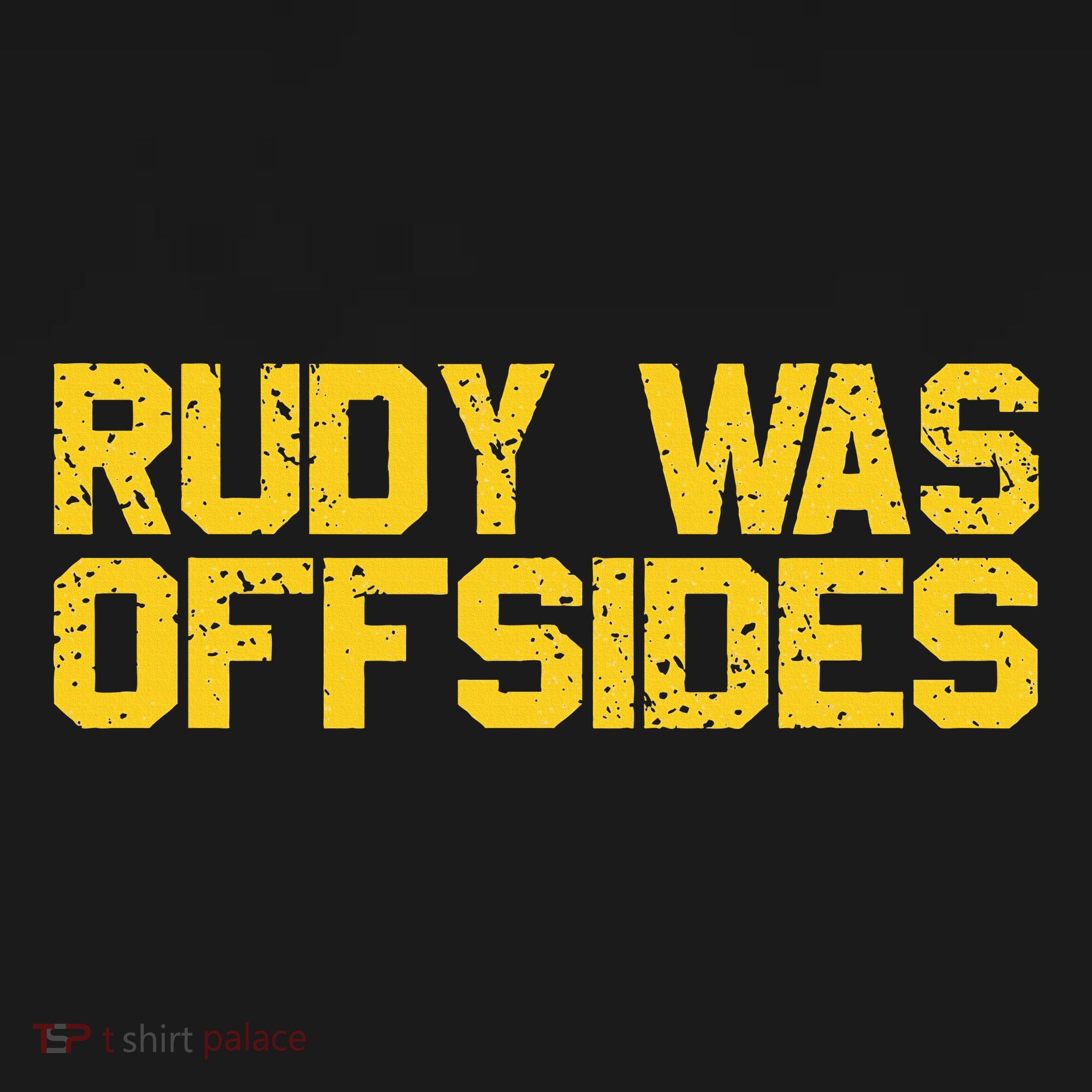 Rudy Was Offsides Red South California Funny Rivalry Fan Women's Hoodie