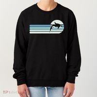 Retro Whale Orca Women's Sweatshirt thumb 0