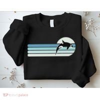 Retro Whale Orca Sweatshirt thumb 2