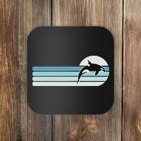 Retro Whale Orca Coaster thumb 0