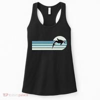 Retro Whale Orca Women's Tank Top thumb 0