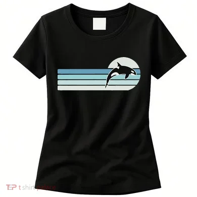 Retro Whale Orca Women's T-Shirt