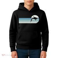 Retro Whale Orca Kids Hoodie thumb 4