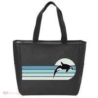 Retro Whale Orca Tote Bag thumb 0