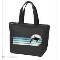 Retro Whale Orca Tote Bag thumb 3