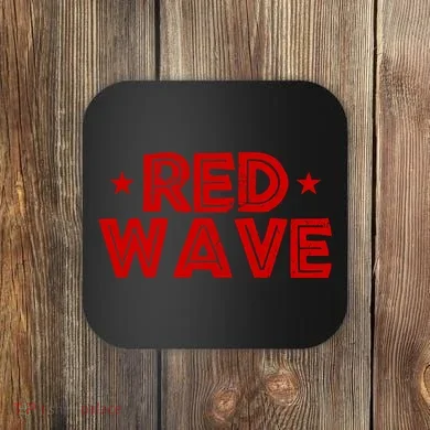 Red Wave Pro Republican Coaster