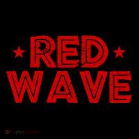 Red Wave Pro Republican Toddler Hoodie thumb 2