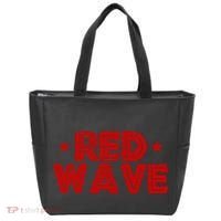 Red Wave Pro Republican Tote Bag thumb 0