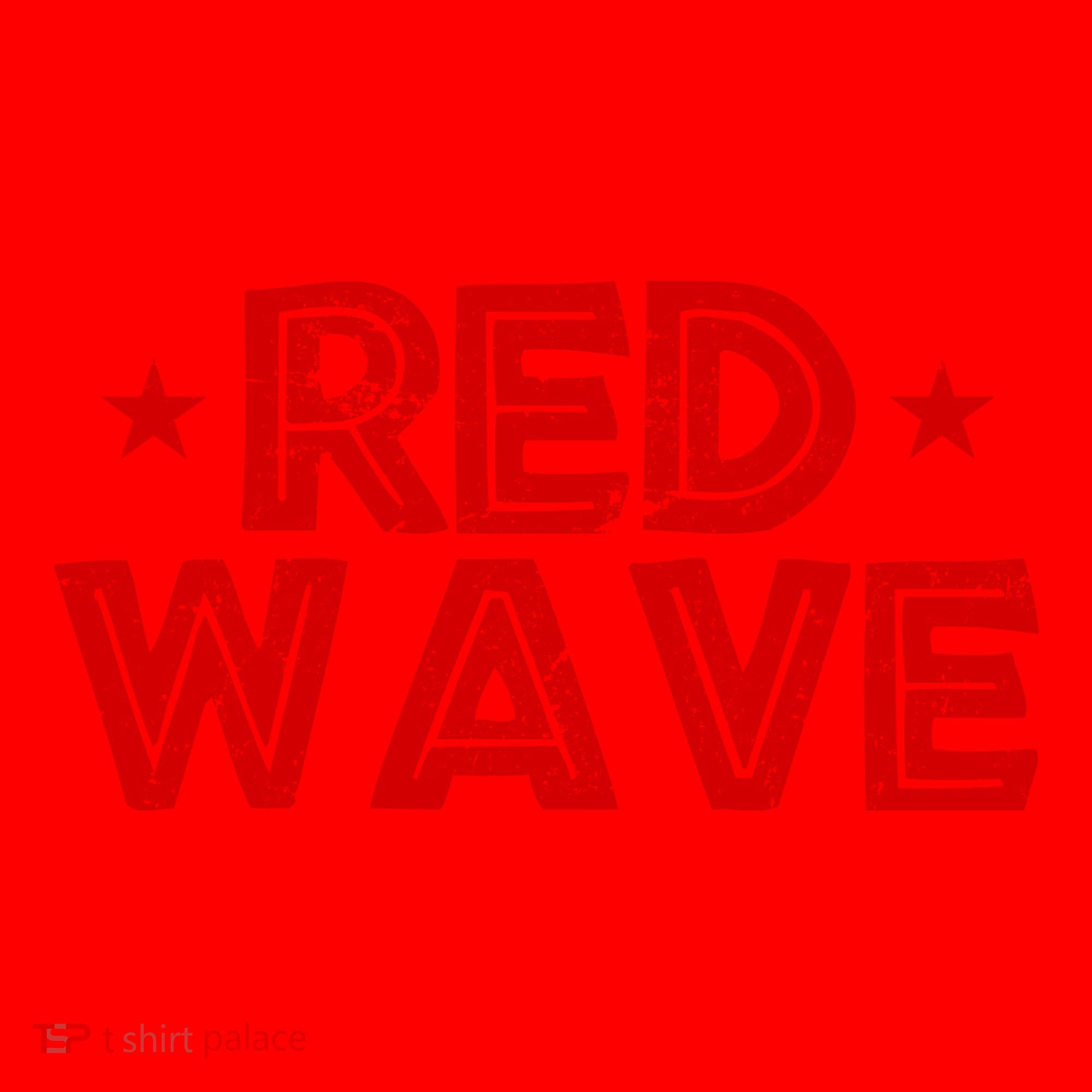 Red Wave Pro Republican Santa Hat