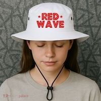 Red Wave Pro Republican Bucket Hat thumb 3