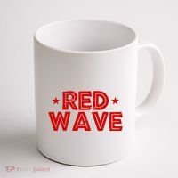 Red Wave Pro Republican Coffee Mug thumb 1
