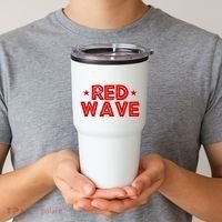 Red Wave Pro Republican Tumbler thumb 2
