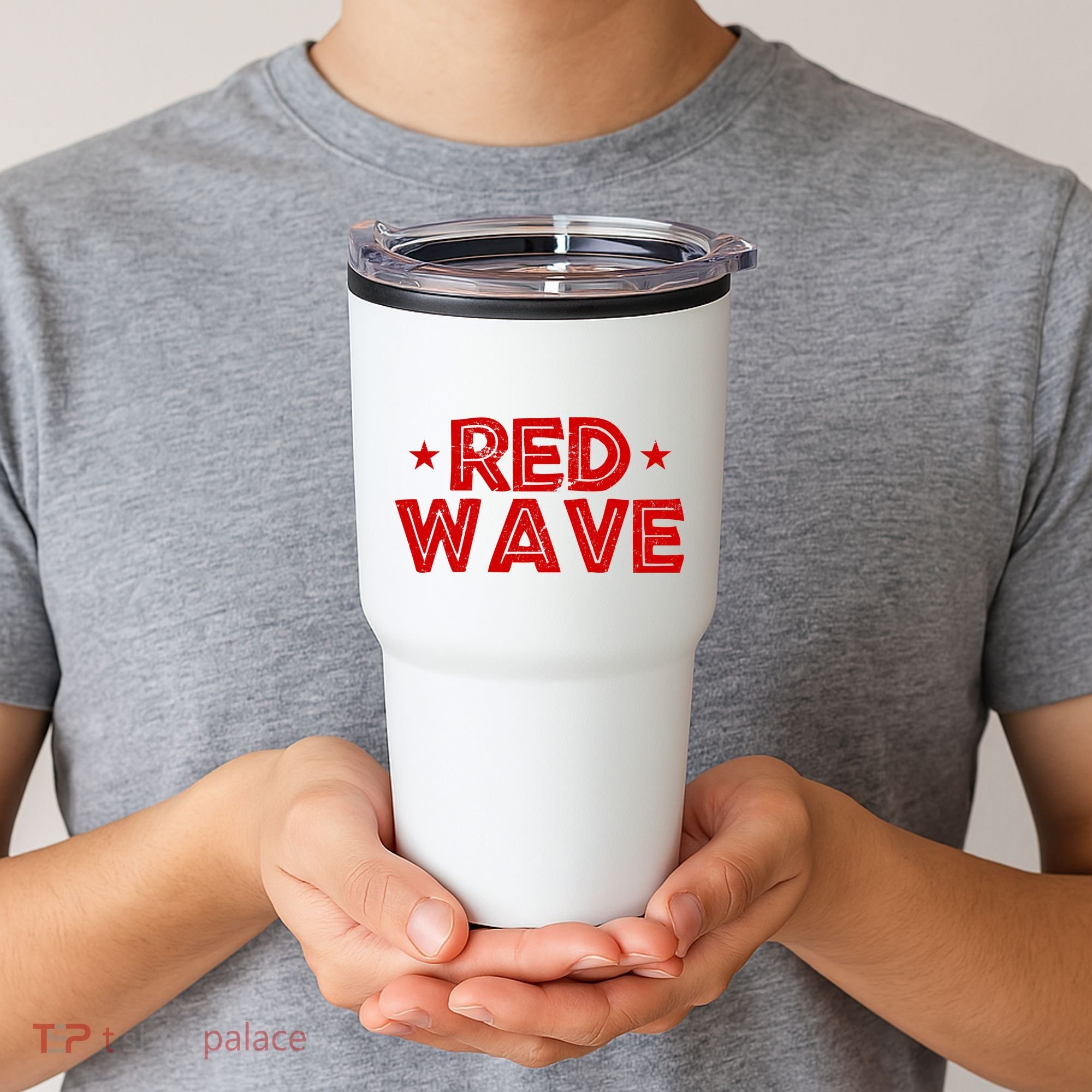 Red Wave Pro Republican Tumbler