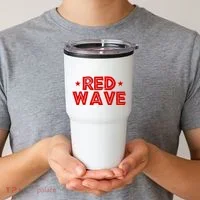 Red Wave Pro Republican Tumbler thumb 2