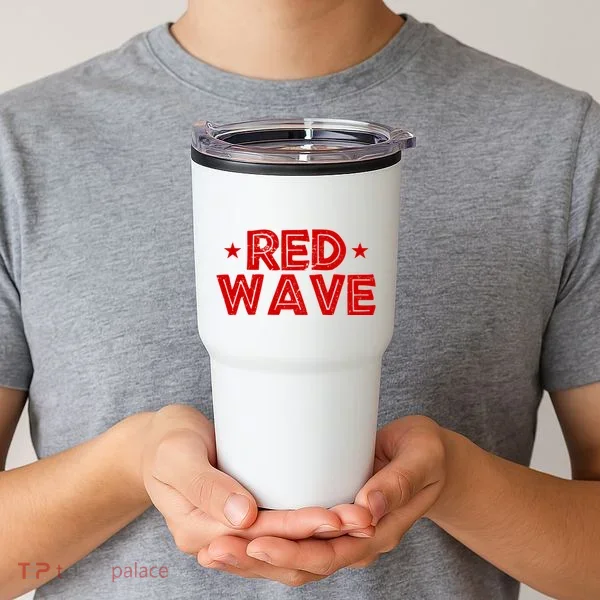 Red Wave Pro Republican Tumbler