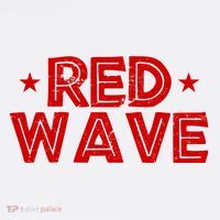 Red Wave Pro Republican Mousepad thumb 1