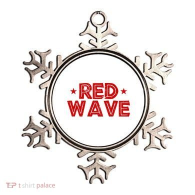 Red Wave Pro Republican Ornament