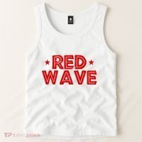 Red Wave Pro Republican Tank Top thumb 2