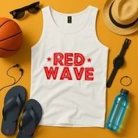 Red Wave Pro Republican Tank Top thumb 4