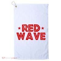 Red Wave Pro Republican Golf Towel thumb 0