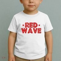 Red Wave Pro Republican Toddler T-Shirt thumb 2