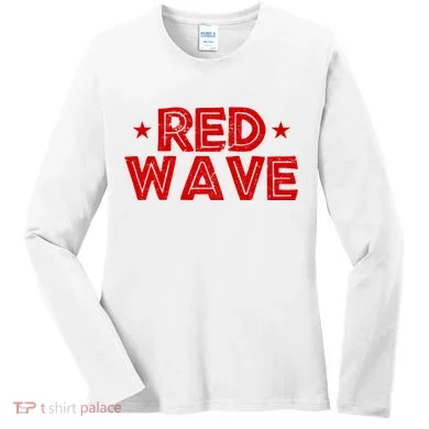 Red Wave Pro Republican Women's Long Sleeve Shirt