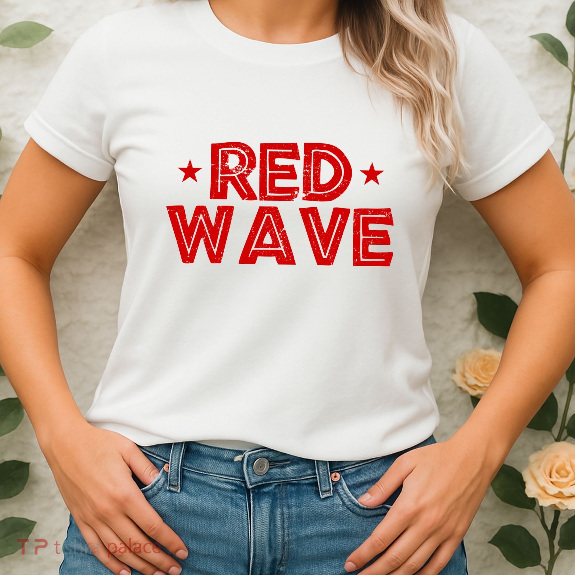Red Wave Pro Republican Women's T-Shirt