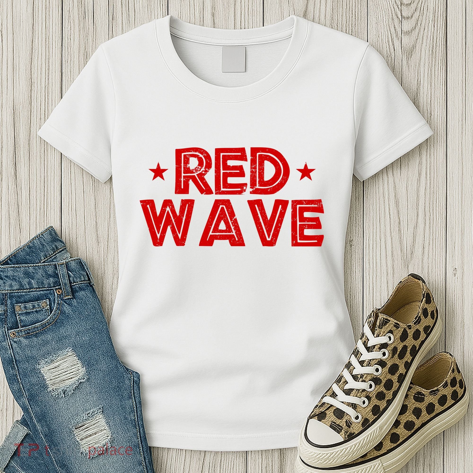 Red Wave Pro Republican Women's T-Shirt