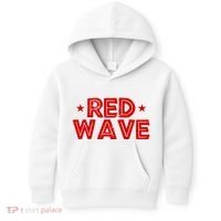 Red Wave Pro Republican Kids Hoodie thumb 0