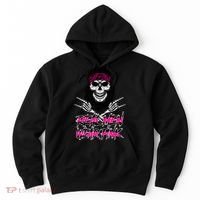 Real Men Wear Pink Breast Cancer Awareness Skull Hoodie thumb 0
