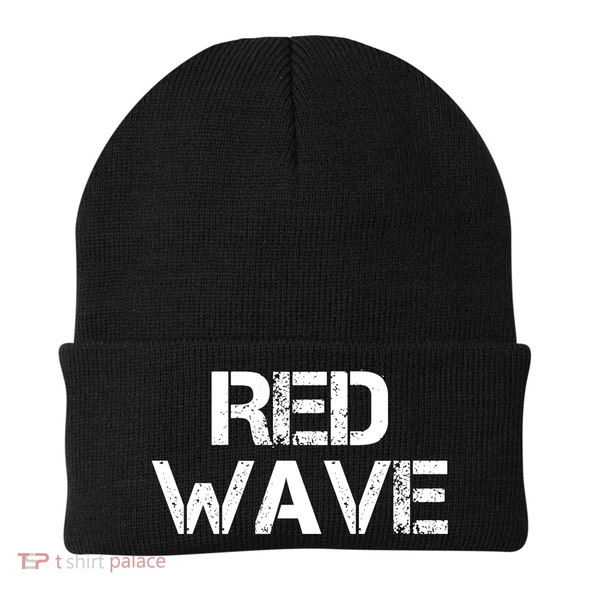 Red Wave Republican Beanie