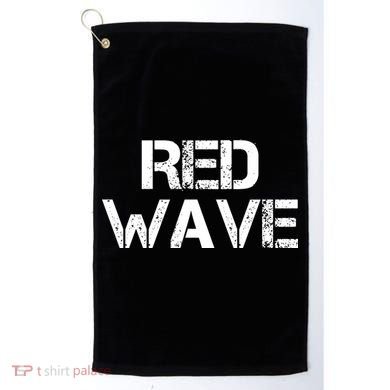 Red Wave Republican Golf Towel