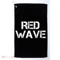 Red Wave Republican Golf Towel thumb 0