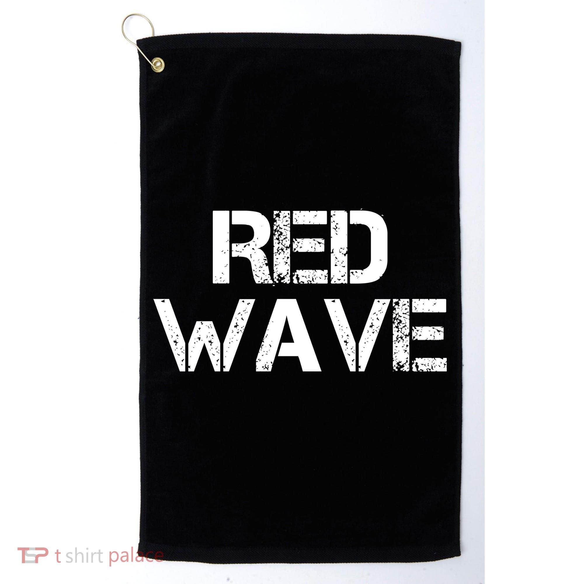 Red Wave Republican Golf Towel