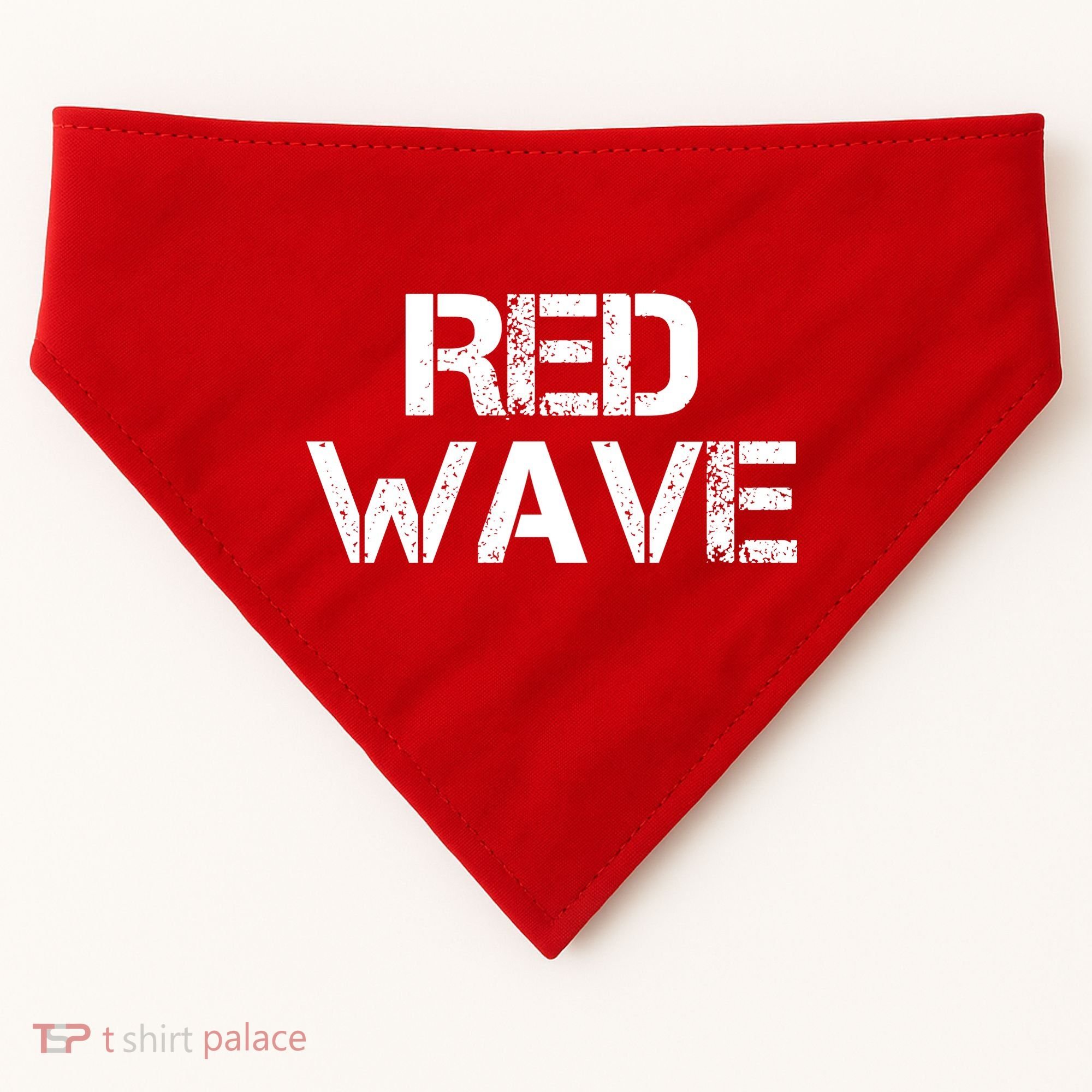 Red Wave Republican USA-Made Doggie Bandana