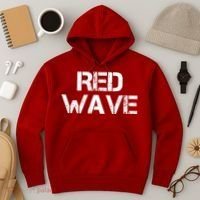 Red Wave Republican Hoodie thumb 3