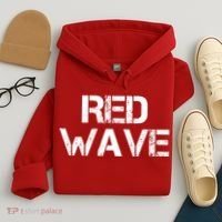 Red Wave Republican Hoodie thumb 4