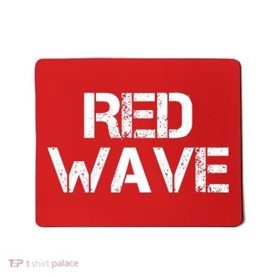 Red Wave Republican Mousepad