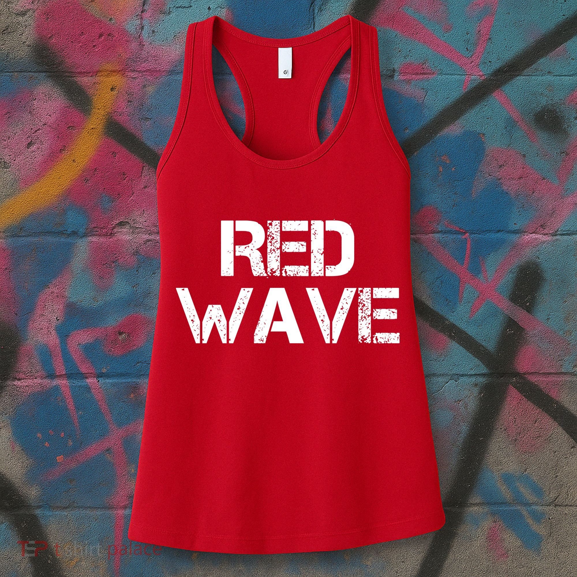 Red Wave Republican Women's Tank Top