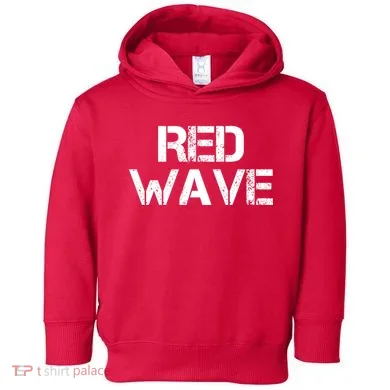 Red Wave Republican Toddler Hoodie