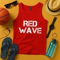Red Wave Republican Tank Top thumb 4