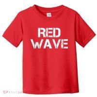 Red Wave Republican Toddler T-Shirt thumb 0