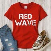 Red Wave Republican Women's T-Shirt thumb 3