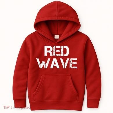 Red Wave Republican Kids Hoodie