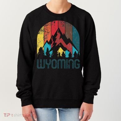Retro Wyoming Women's Sweatshirt