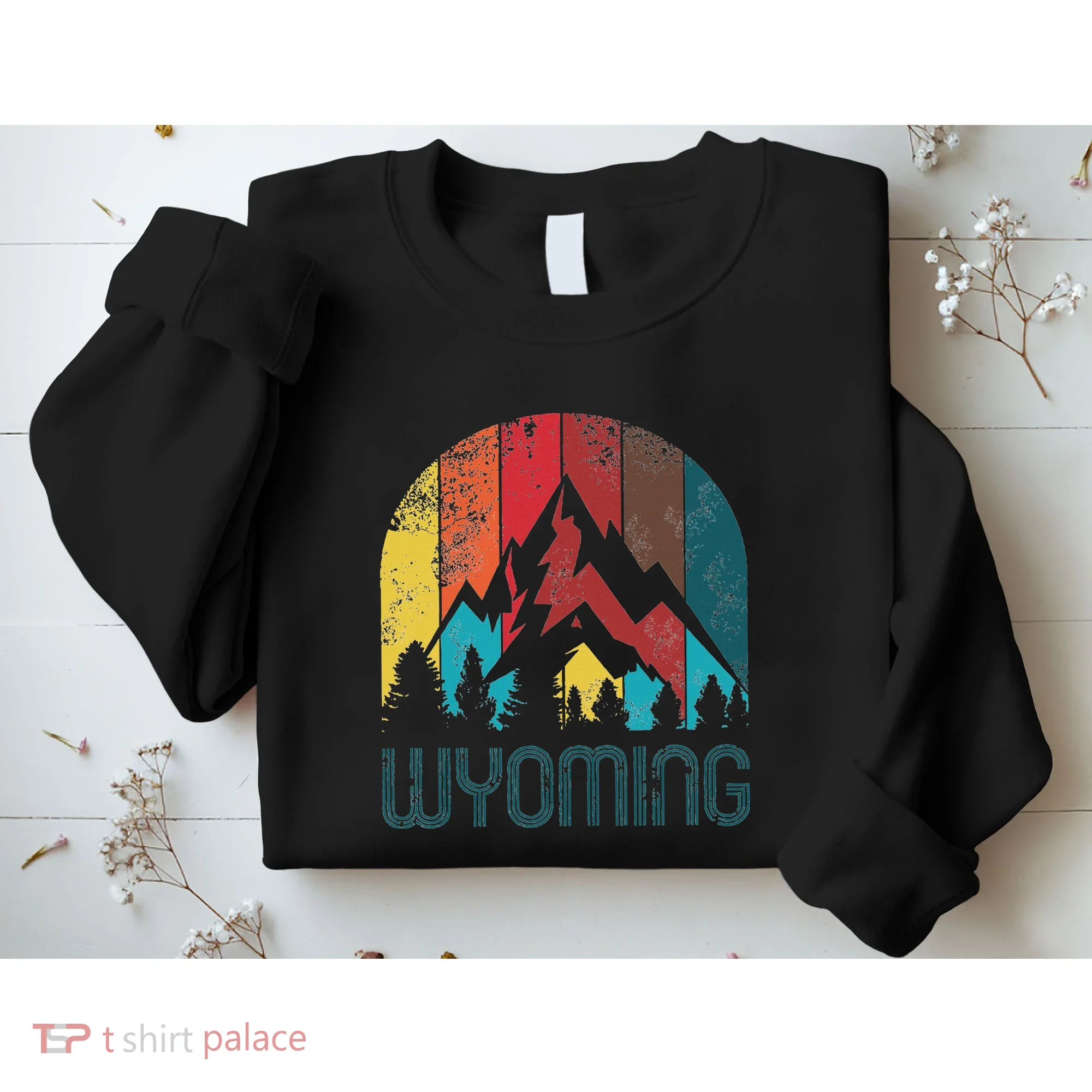 Retro Wyoming Sweatshirt
