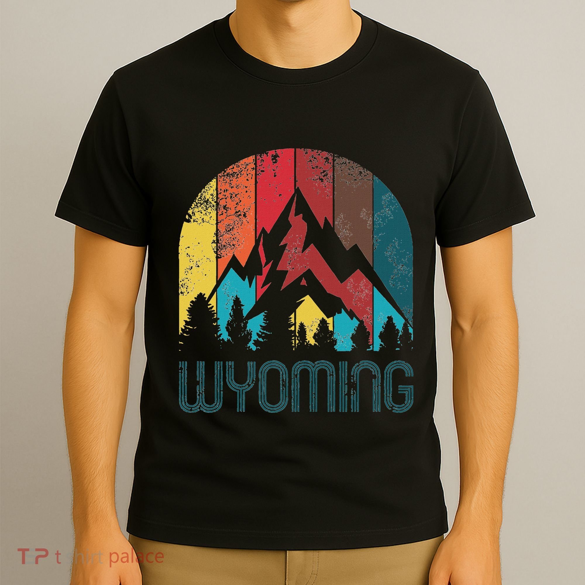 Retro Wyoming T-Shirt