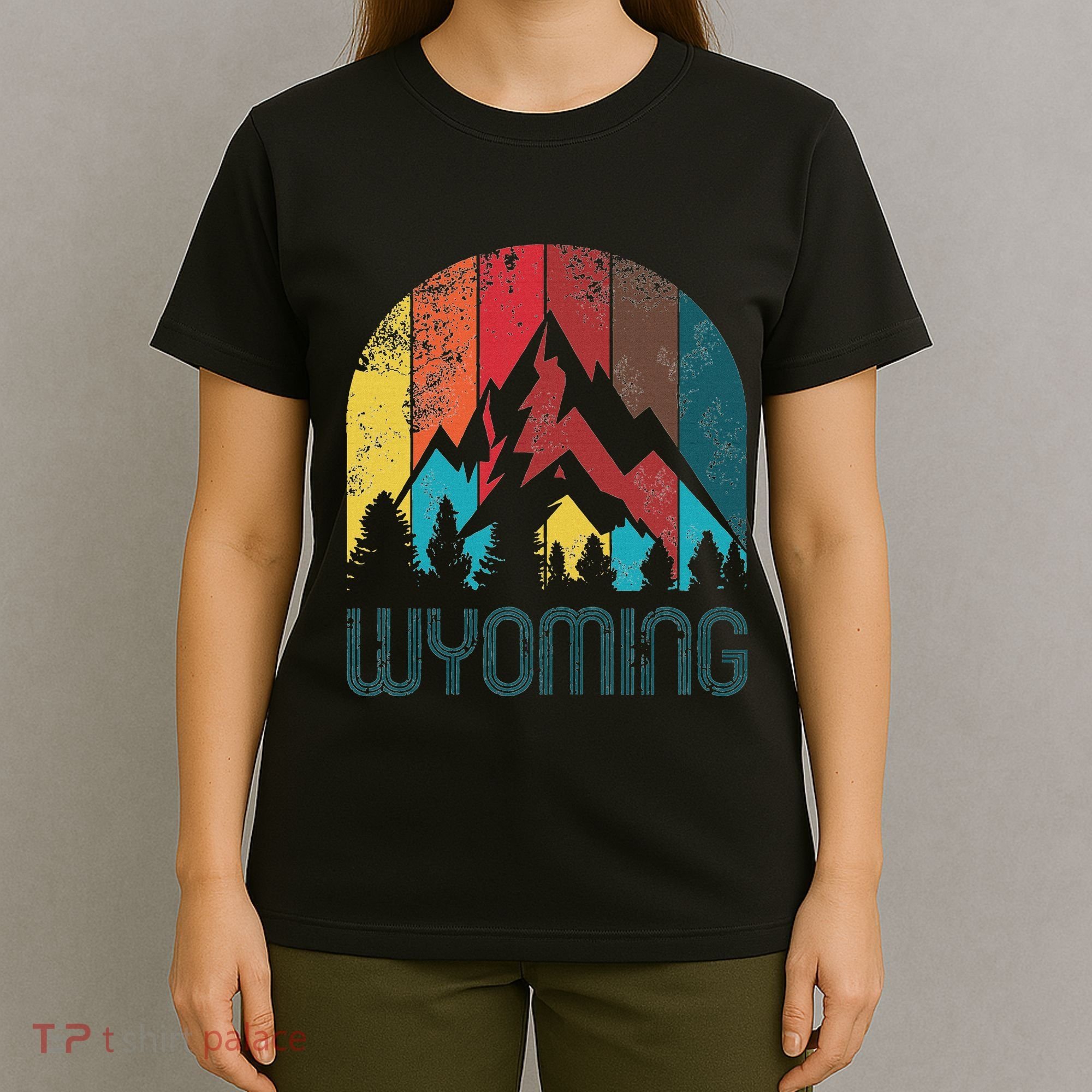 Retro Wyoming T-Shirt
