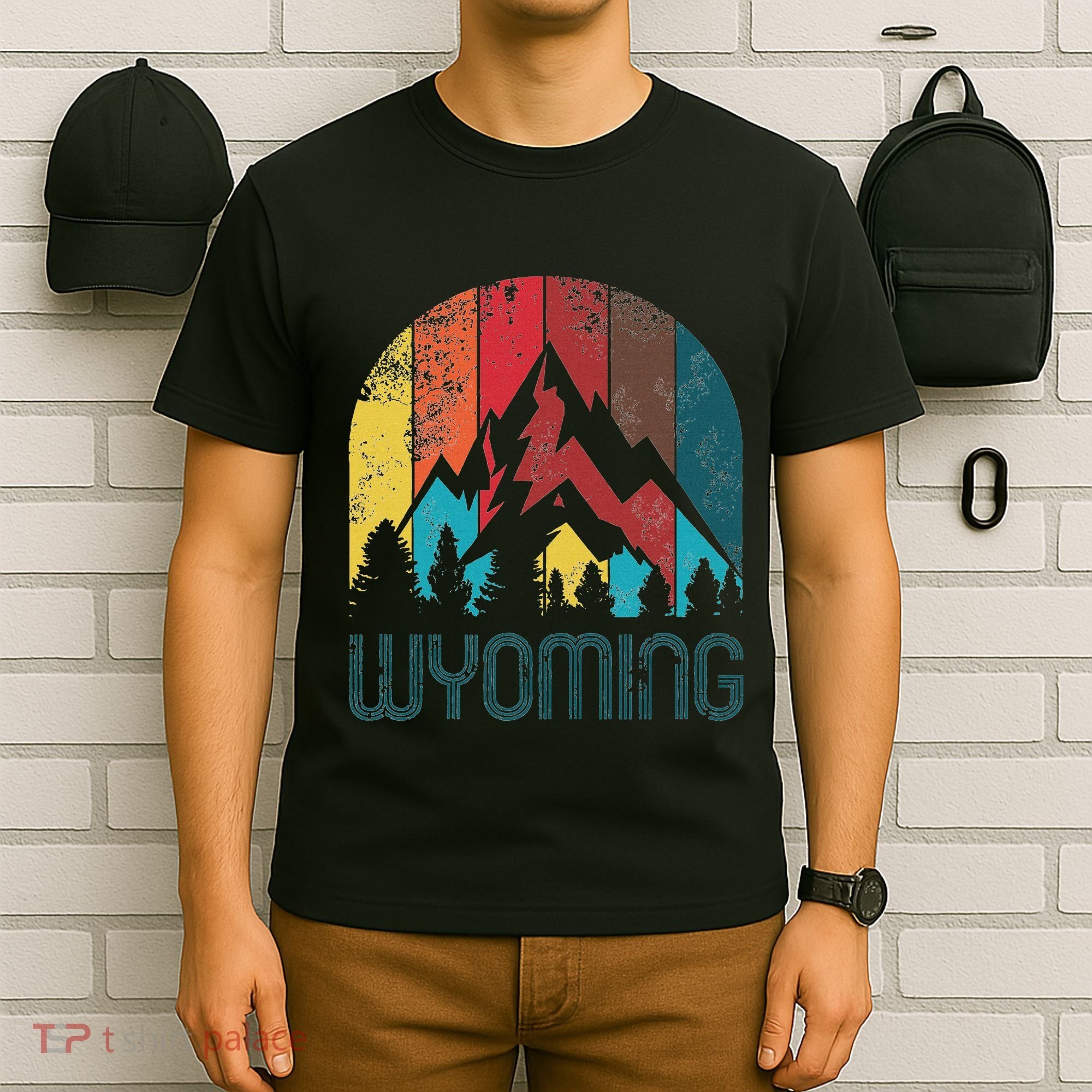 Retro Wyoming T-Shirt