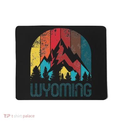 Retro Wyoming Mousepad